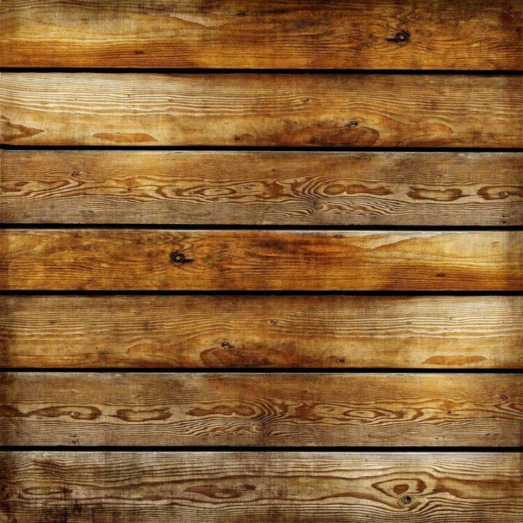 Wooden plank mural with fine texture, ideal for adding natural warmth to indoor and outdoor spaces.