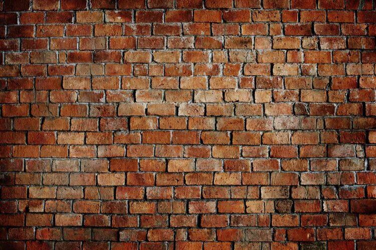 Classic textured brick wall mural, perfect for enhancing both indoor and outdoor spaces.
