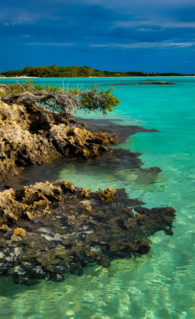 0616 - Chalk Sound's Rocky Life, Turks and Caicos, SC, Panoramic