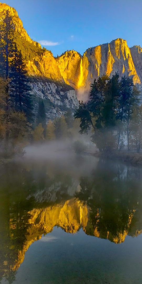 0611 - El Capitan Firefall, California, SC, Square