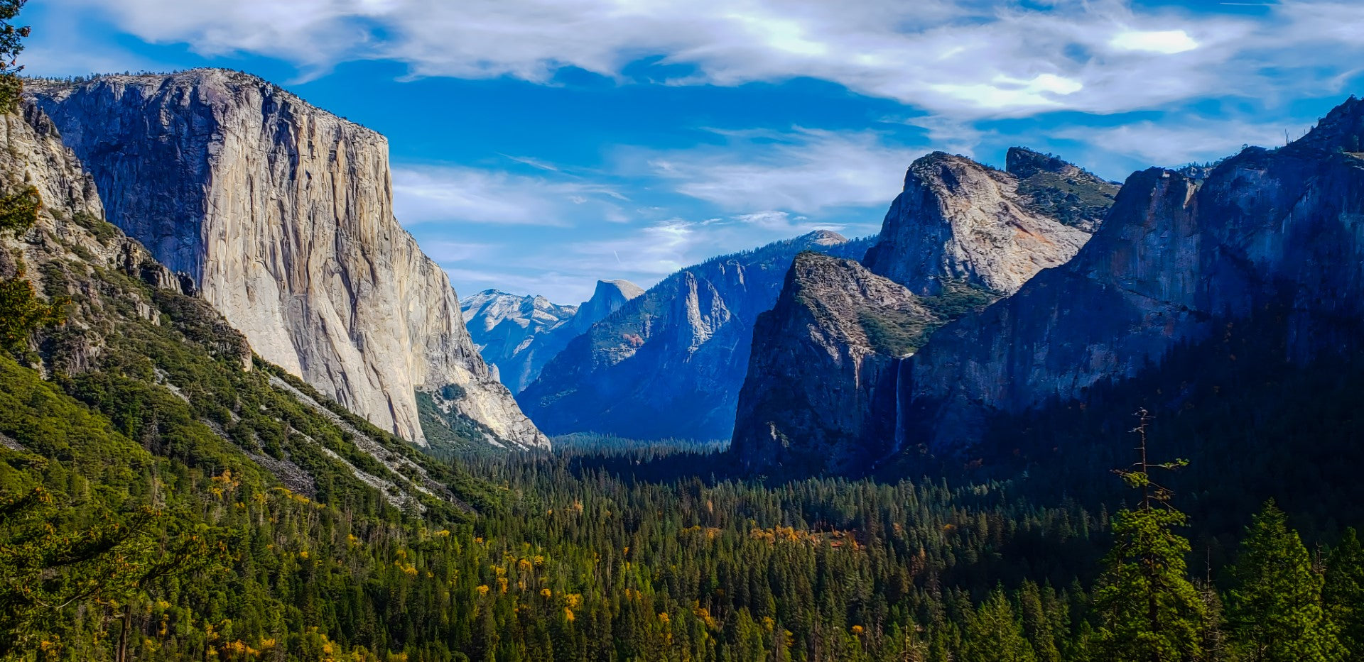 0606 - Yosemite Valley Peaks, California, SC, Square