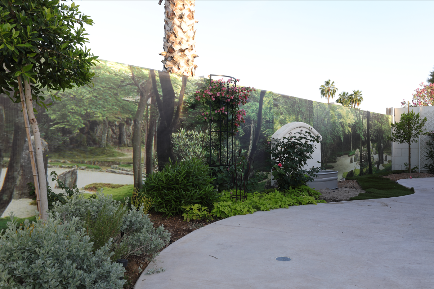 9586 - Serene Garden Stones, Square