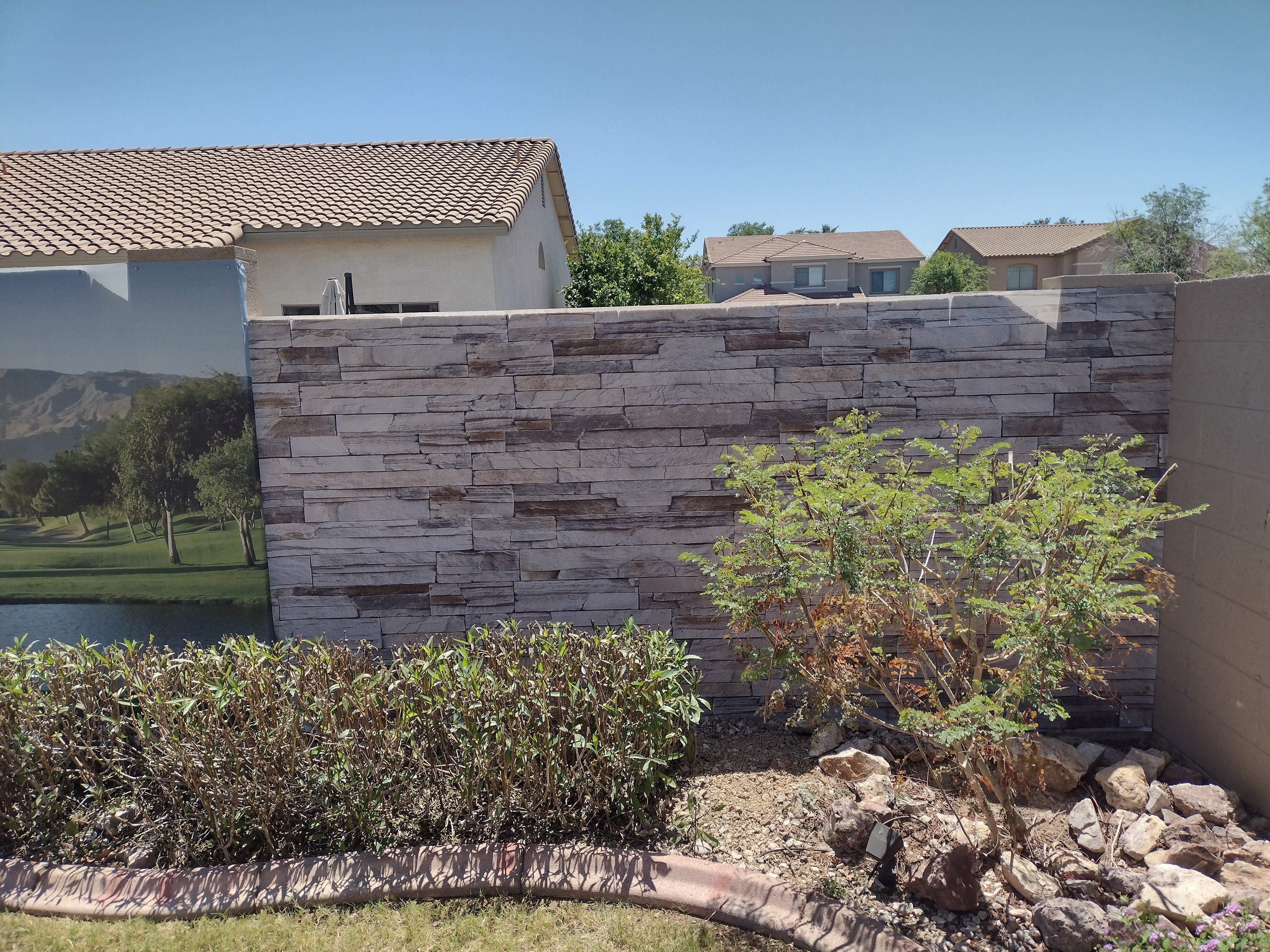 5442 - Beige Brick Elegance, Panoramic