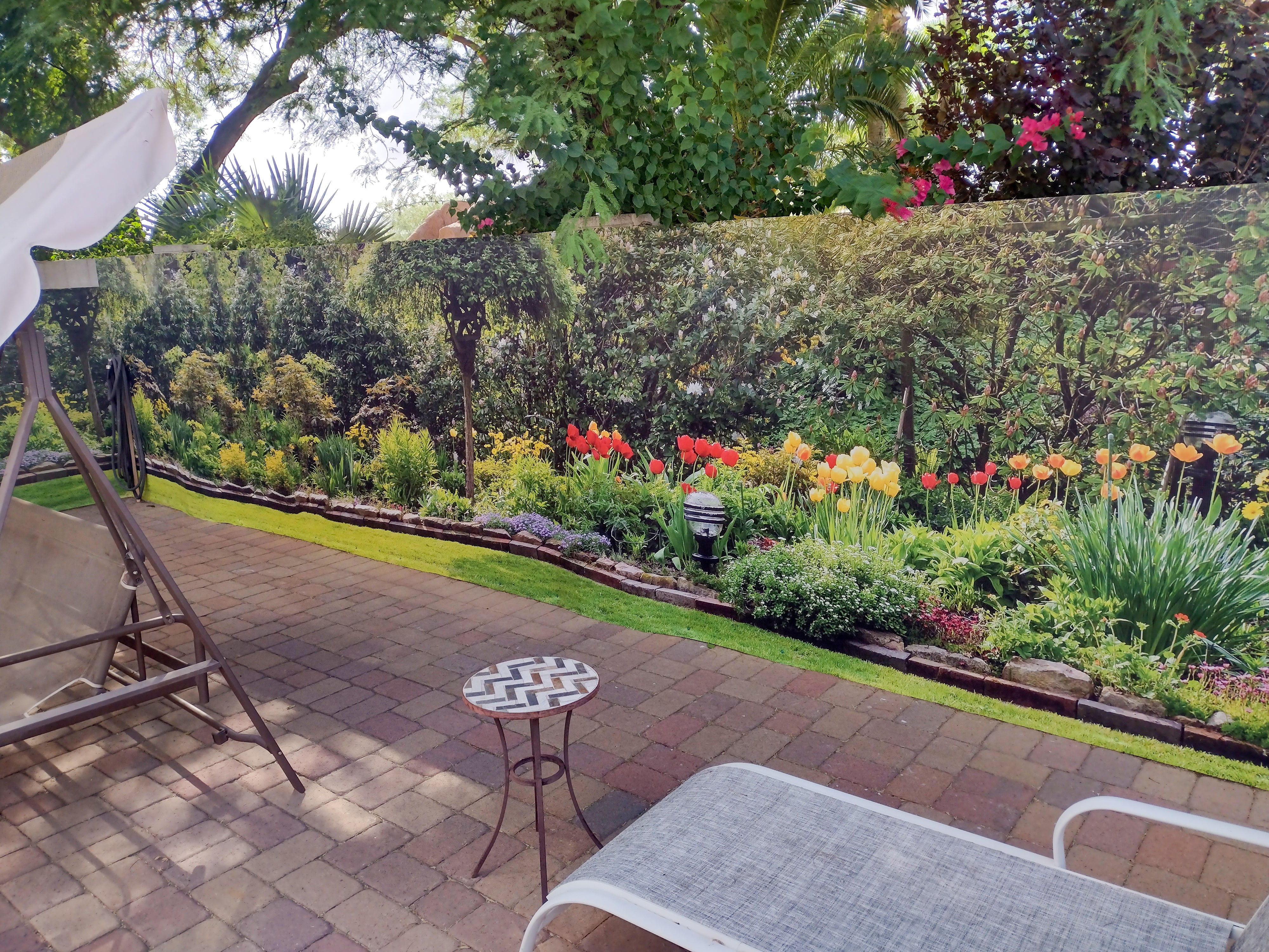 8141 - Flower Garden, Panoramic