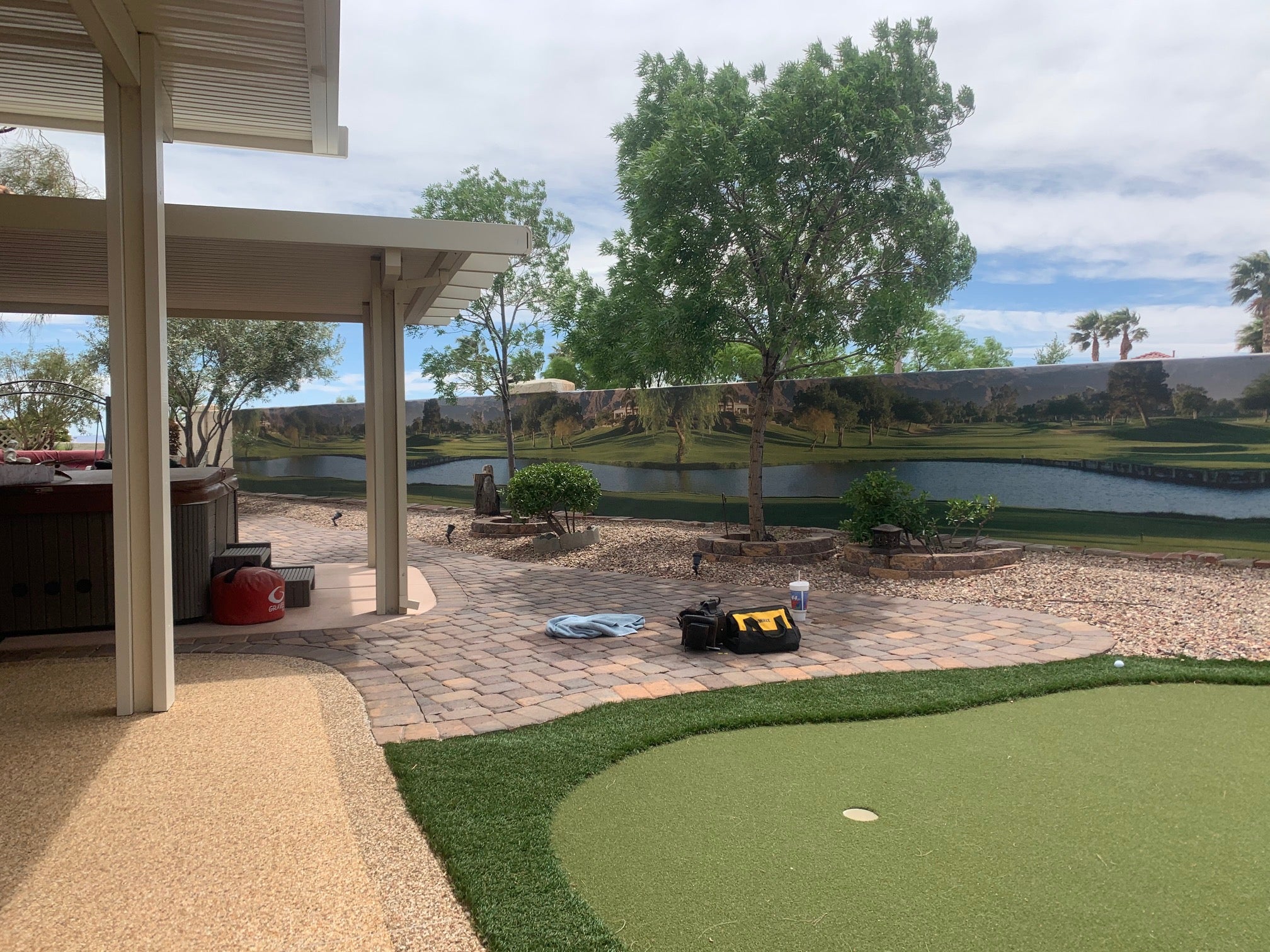 2642 - Palm Springs Golf Oasis, California, Panoramic