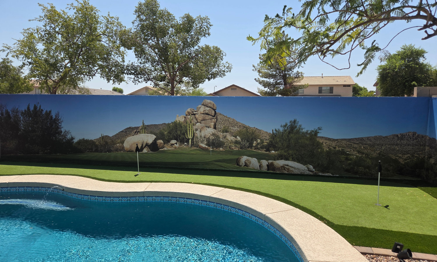 Outdoor Residential Wall Mural Southwest Photography