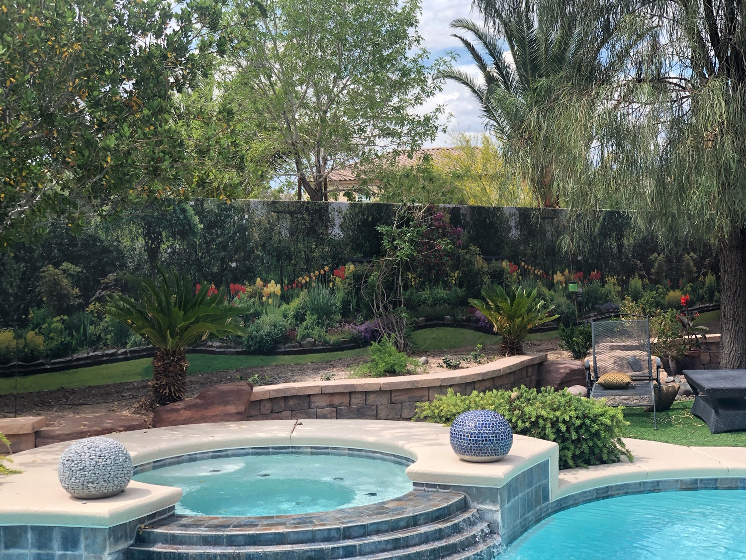 8141 - Flower Garden, Panoramic