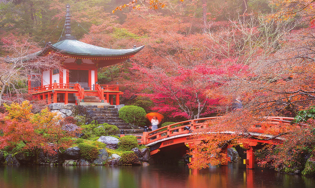 0028, Autumn at Daigo-ji, Japan, Panoramic