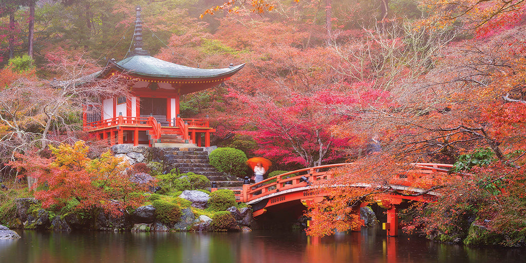 0028, Autumn at Daigo-ji, Japan, Panoramic