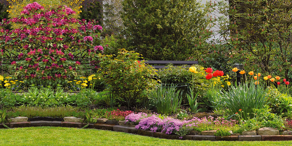 8141, Flower Garden, Panoramic