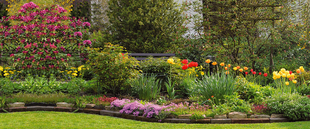 8141, Flower Garden, Panoramic