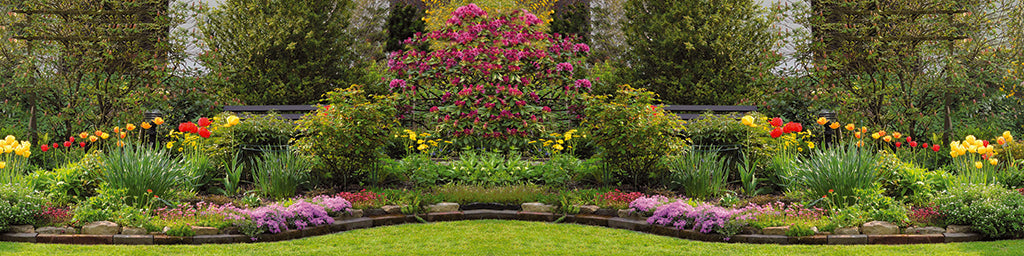 8141, Flower Garden, Panoramic