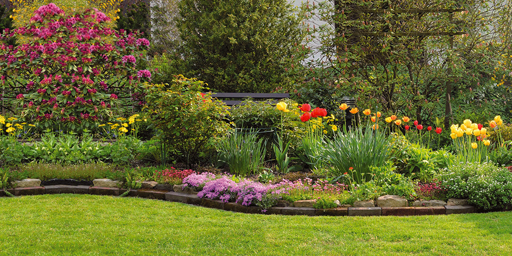 8141, Flower Garden, Panoramic