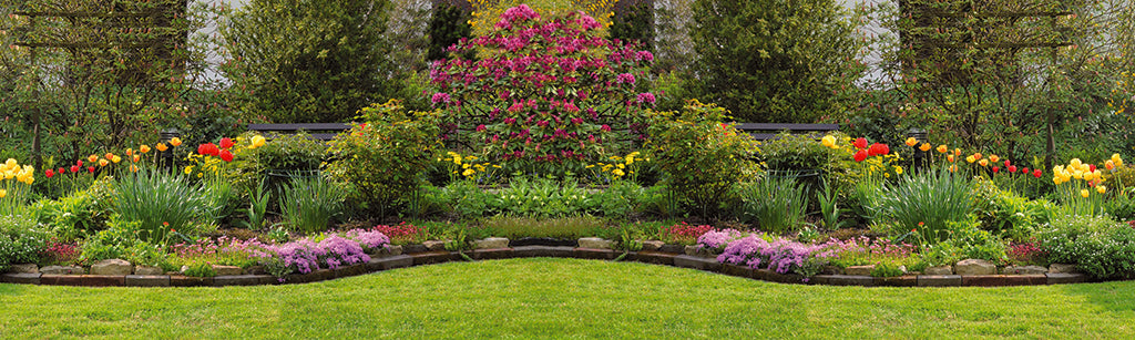 8141, Flower Garden, Panoramic