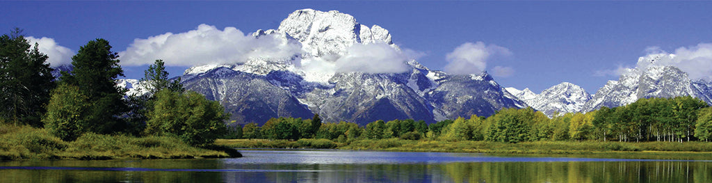 7702, Jackson Lake Reflections, Wyoming, KC, Square