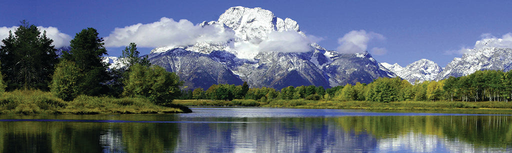 7702, Jackson Lake Reflections, Wyoming, KC, Square