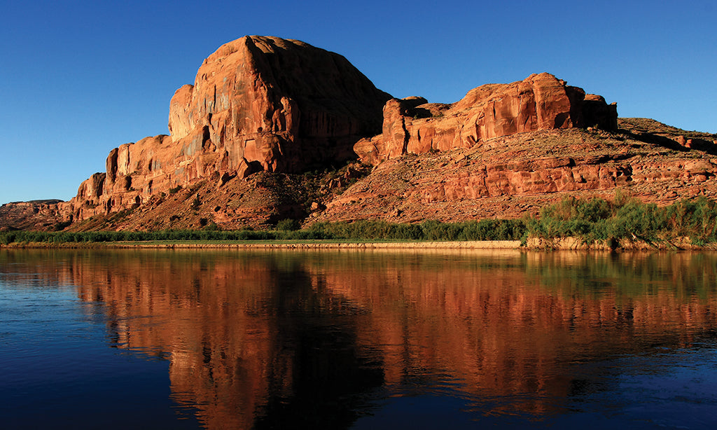 0030, Colorado River Glow, Utah, Panoramic