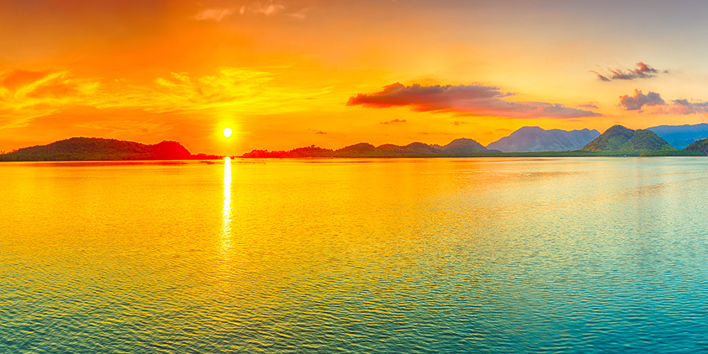 0798, Seaside Tropical Glow, Panoramic