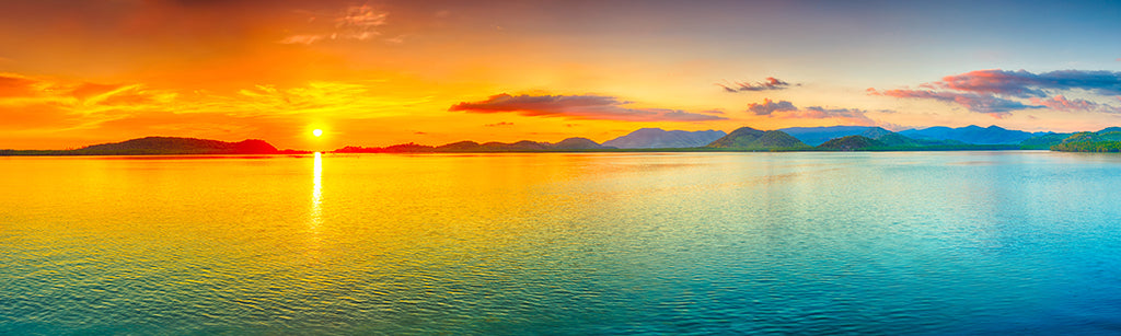 0798, Seaside Tropical Glow, Panoramic