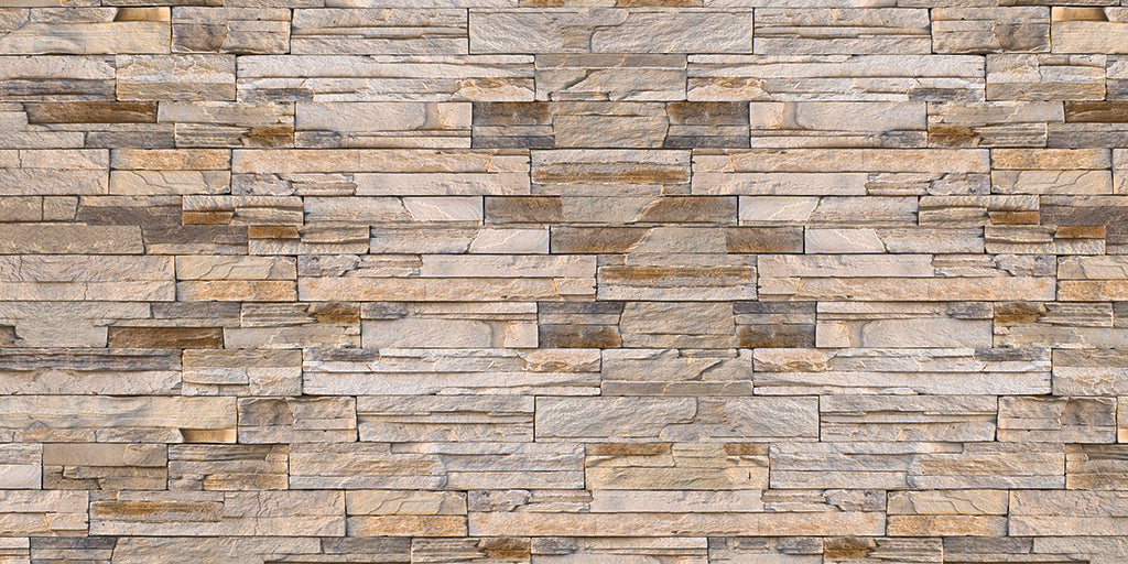 5442, Beige Brick Elegance, Panoramic