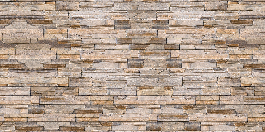 5442, Beige Brick Elegance, Panoramic