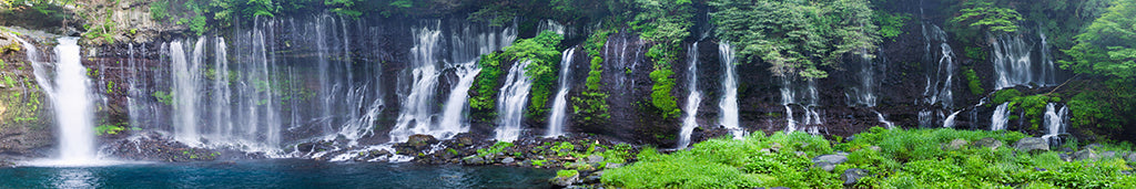 3578, Shiraito Cascades, Japan, Panoramic